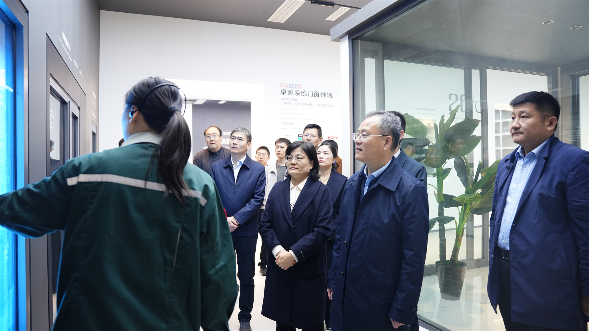 省工信廳總工程師、二級巡視員孫京軍一行 蒞臨卓越精工調(diào)研指導